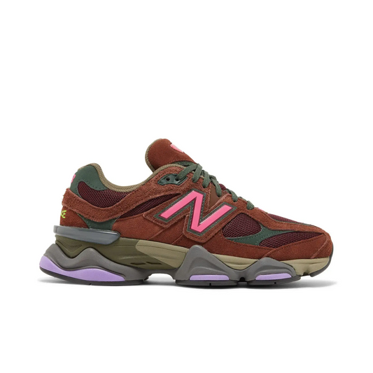 New Balance 9060 Rich Oak Burgundy sneaker 1 - stylecode U9060BUR