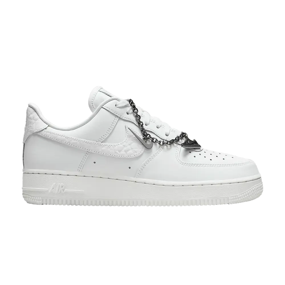 Nike Air Force 1 '07 Low Summit White Mini Charm (Women's) sneaker 1 - stylecode IM6485-121