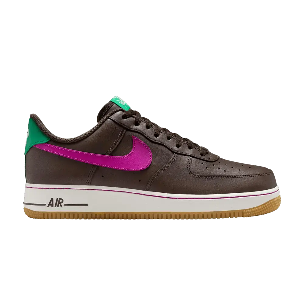Nike Air Force 1 Low '07 Baroque Brown Vivid Purple sneaker 1 - stylecode IM2368-237