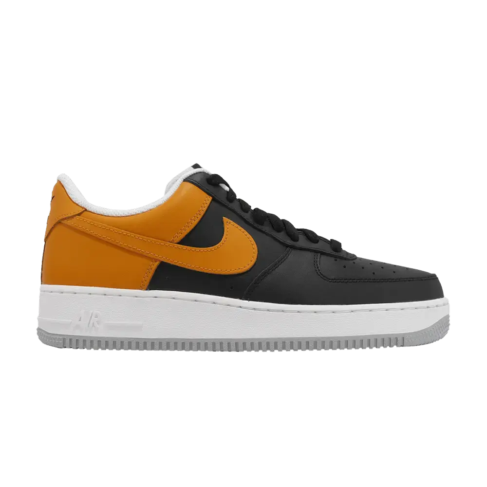 Nike Air Force 1 Low '07 Black Kumquat Light Smoke Grey sneaker 1 - stylecode FB7162-081