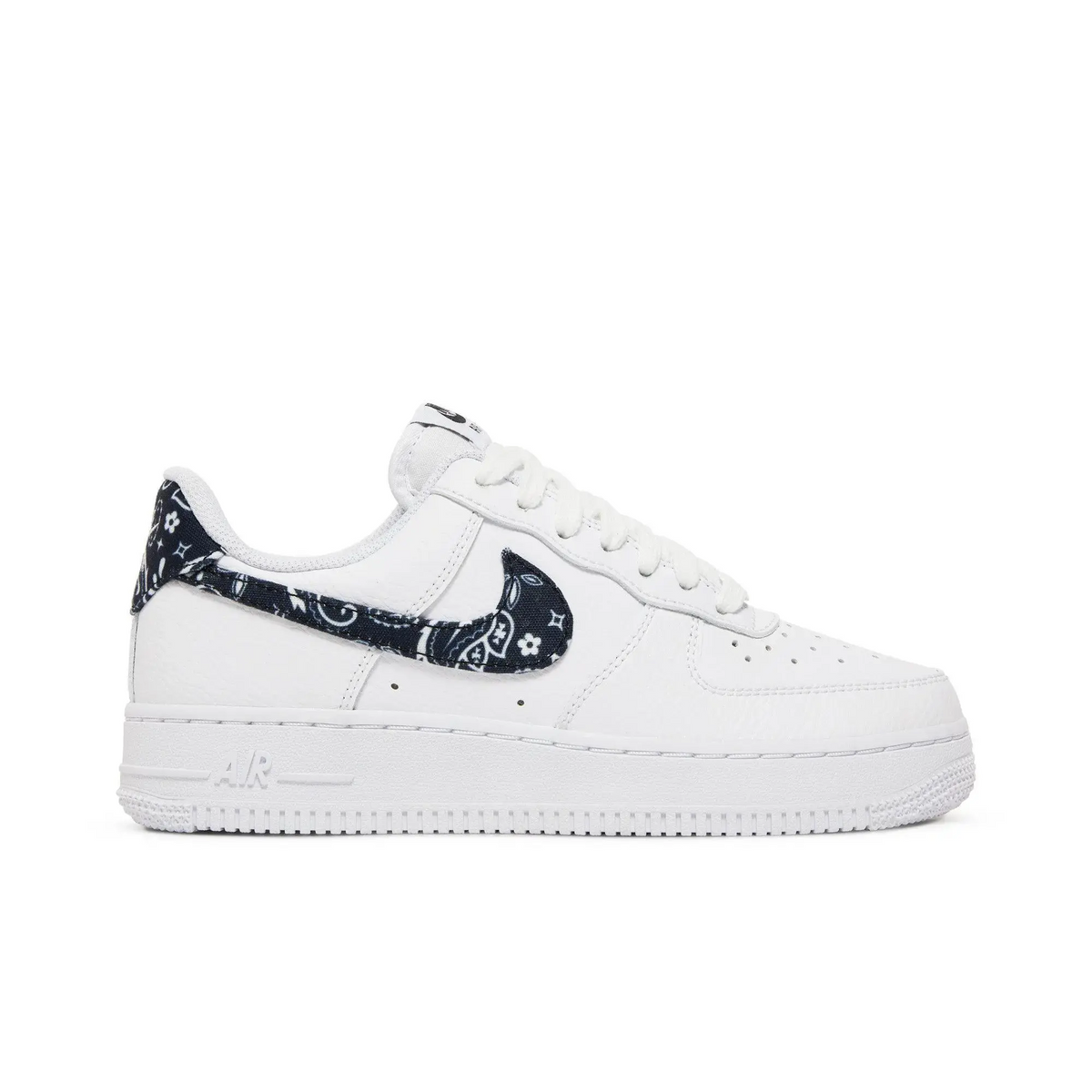 Nike Air Force 1 Low '07 Essential White Black Paisley (Women's) sneaker 1 - stylecode DH4406-101