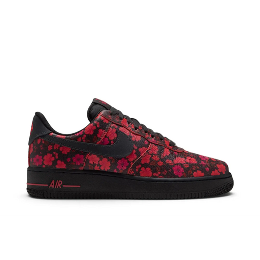 Nike Air Force 1 Low '07 Floral Off Noir Cinnabar (Women's) sneaker 1 - stylecode IR8617-900