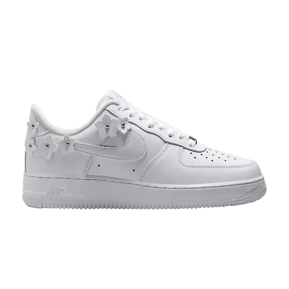 Nike Air Force 1 Low '07 Florette White Wolf Grey (Women's) sneaker 1 - stylecode IR8637-100
