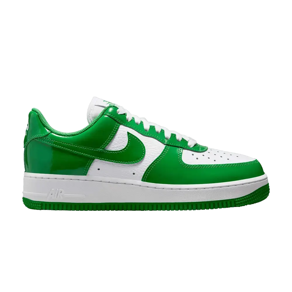Nike Air Force 1 Low '07 Kelly Green Patent (Women's) sneaker 1 - stylecode FJ4801-300