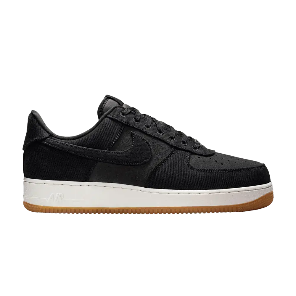 Nike Air Force 1 Low '07 LV8 Black Canvas sneaker 1 - stylecode IR0951-002