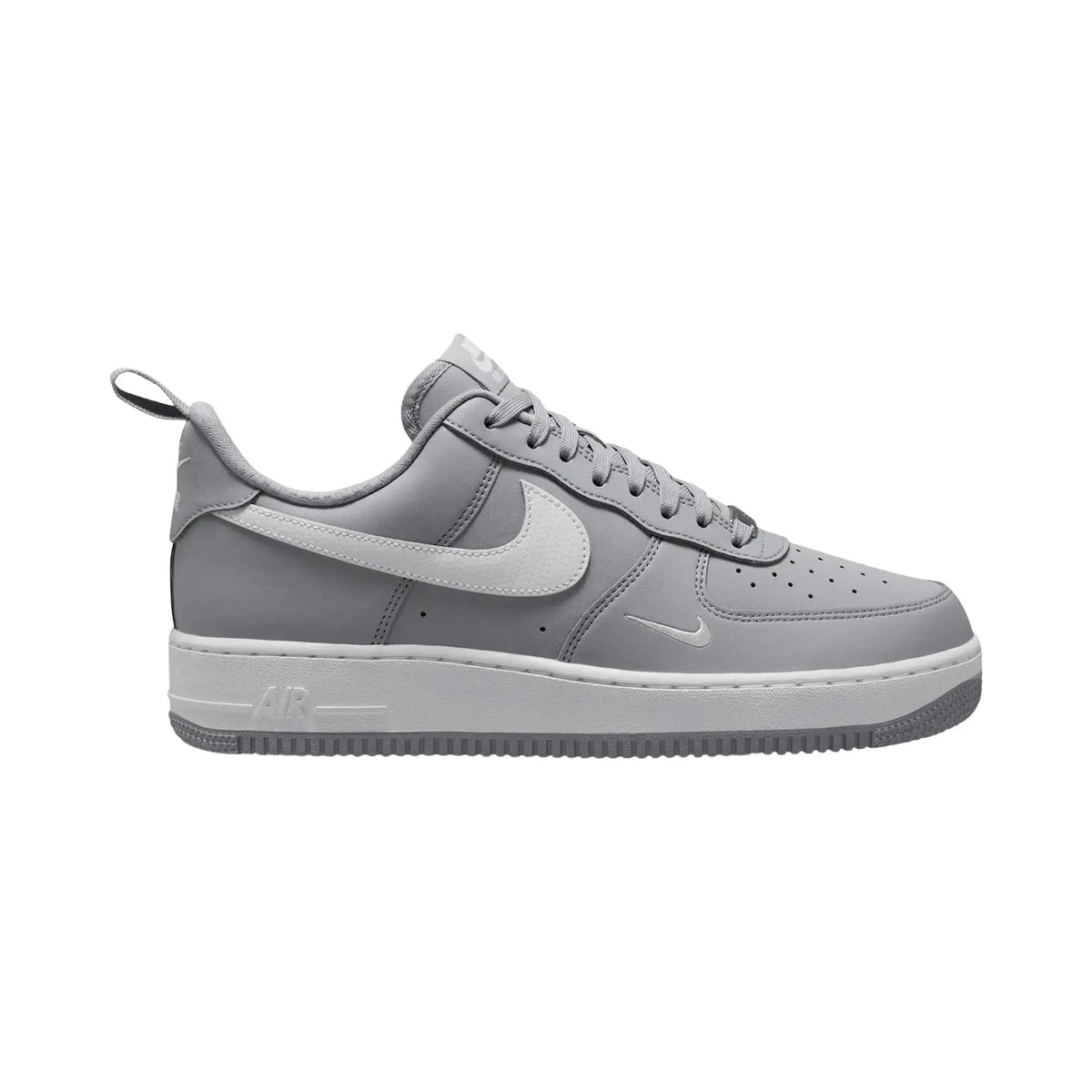 Nike Air Force 1 Low '07 LV8 Carbon Fiber Swoosh Wolf Grey White sneaker 1 - stylecode IR5599-002