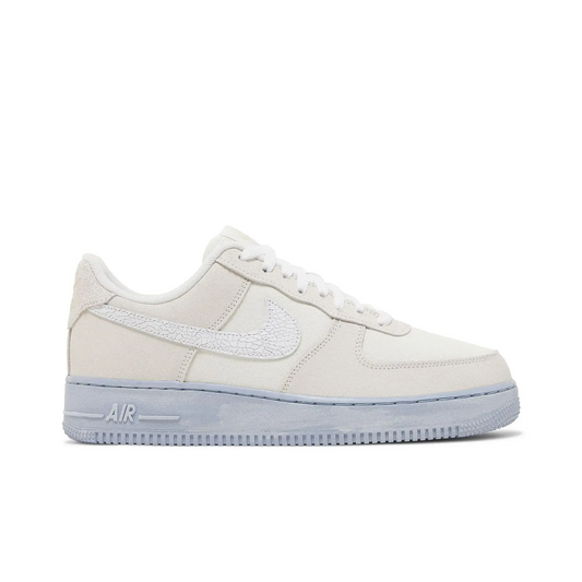 Nike Air Force 1 Low '07 LV8 EMB Summit White Blue Whisper sneaker 1 - stylecode DV0787-100