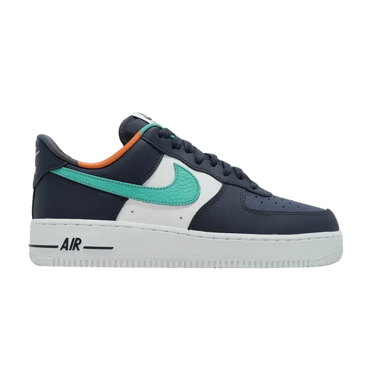 Nike Air Force 1 Low '07 LV8 EMB Thunder Blue Washed Teal sneaker 1 - stylecode DM0109-400