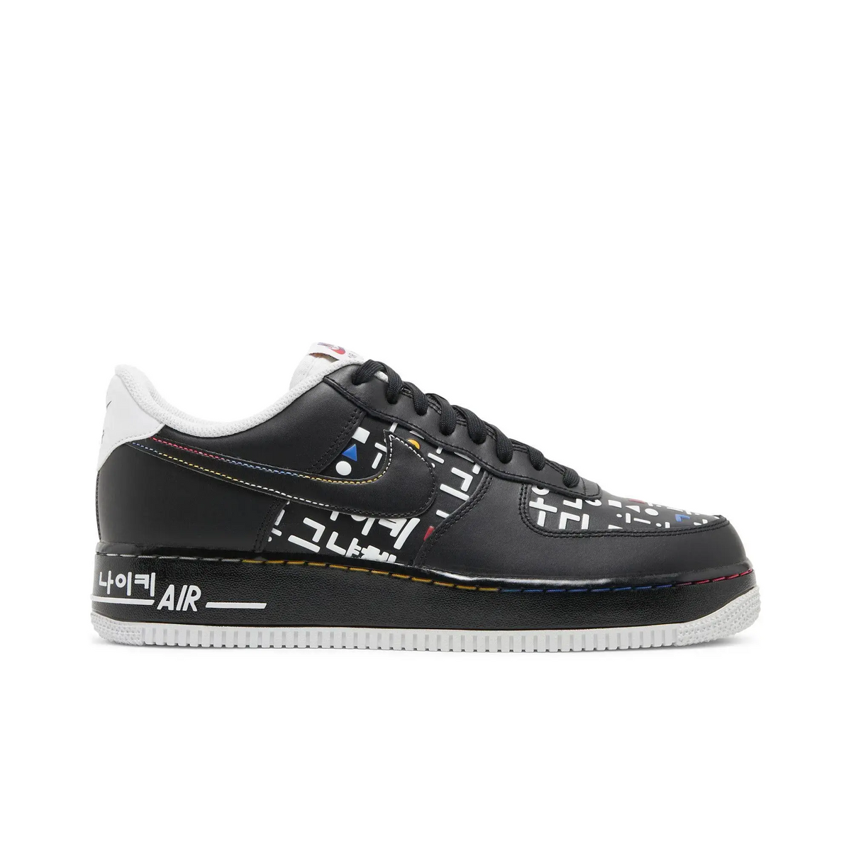 Nike Air Force 1 Low '07 LV8 Hangul Day Black sneaker 1 - stylecode DO2704-010