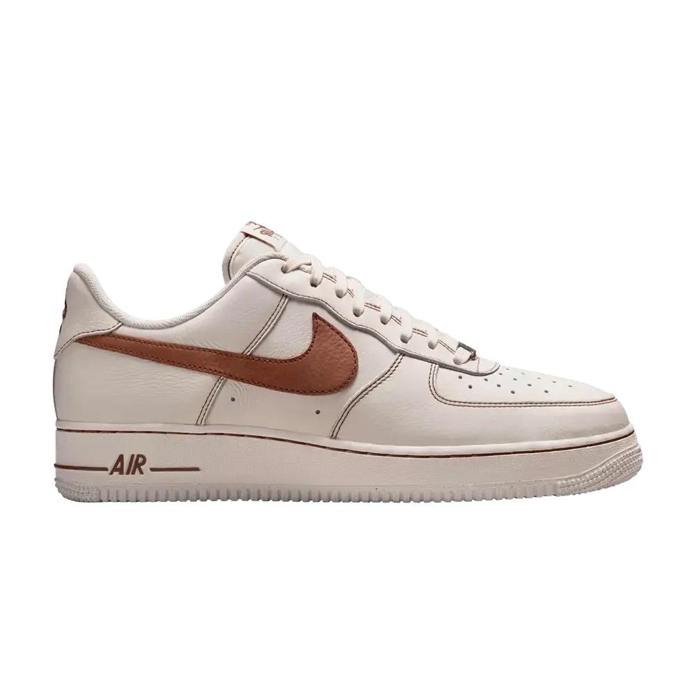 Nike Air Force 1 Low '07 LV8 Ivory Saddle Brown sneaker 1 - stylecode HQ2037-101