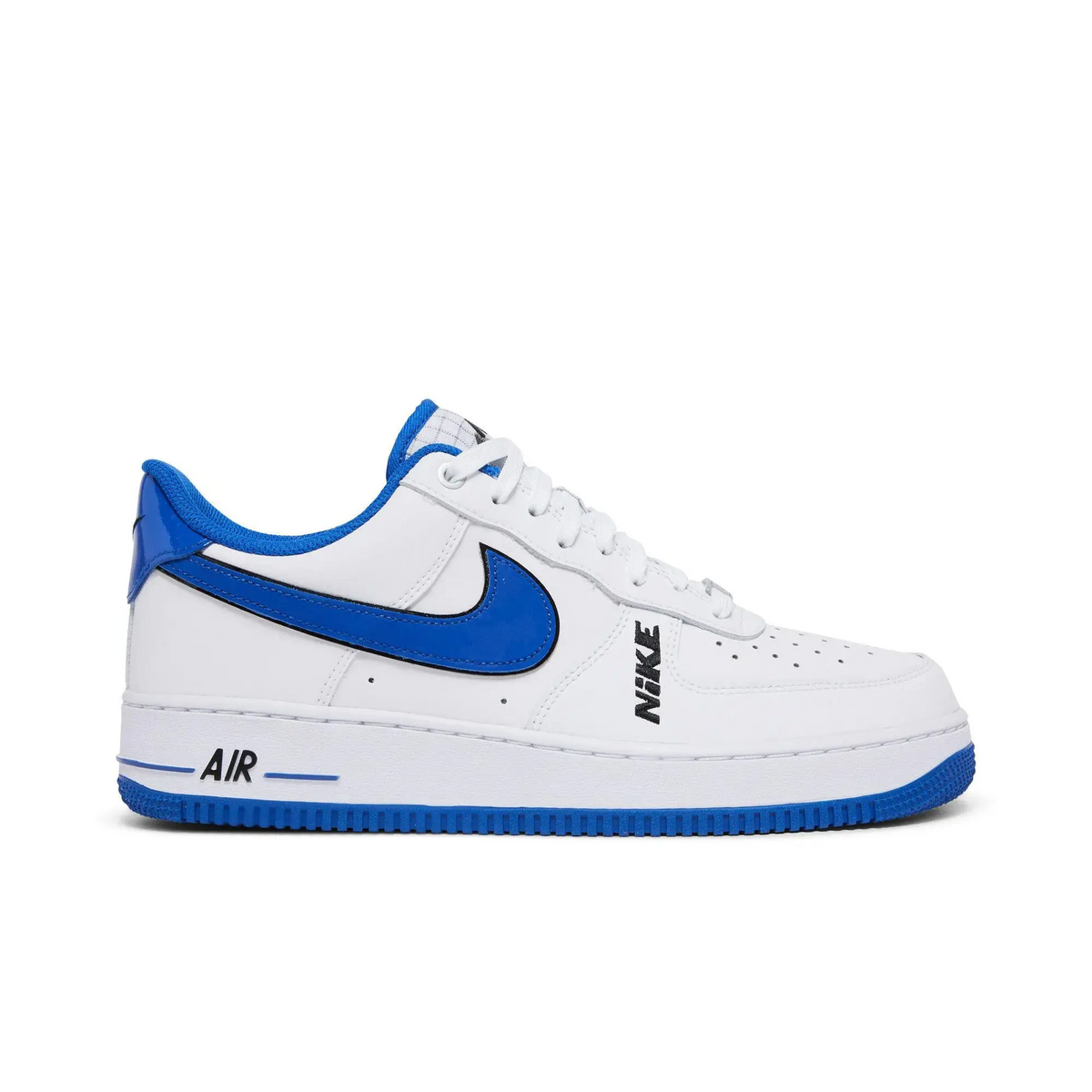 Nike Air Force 1 Low '07 LV8 Motocross White Royal Blue Black sneaker 1 - stylecode DC8873-100
