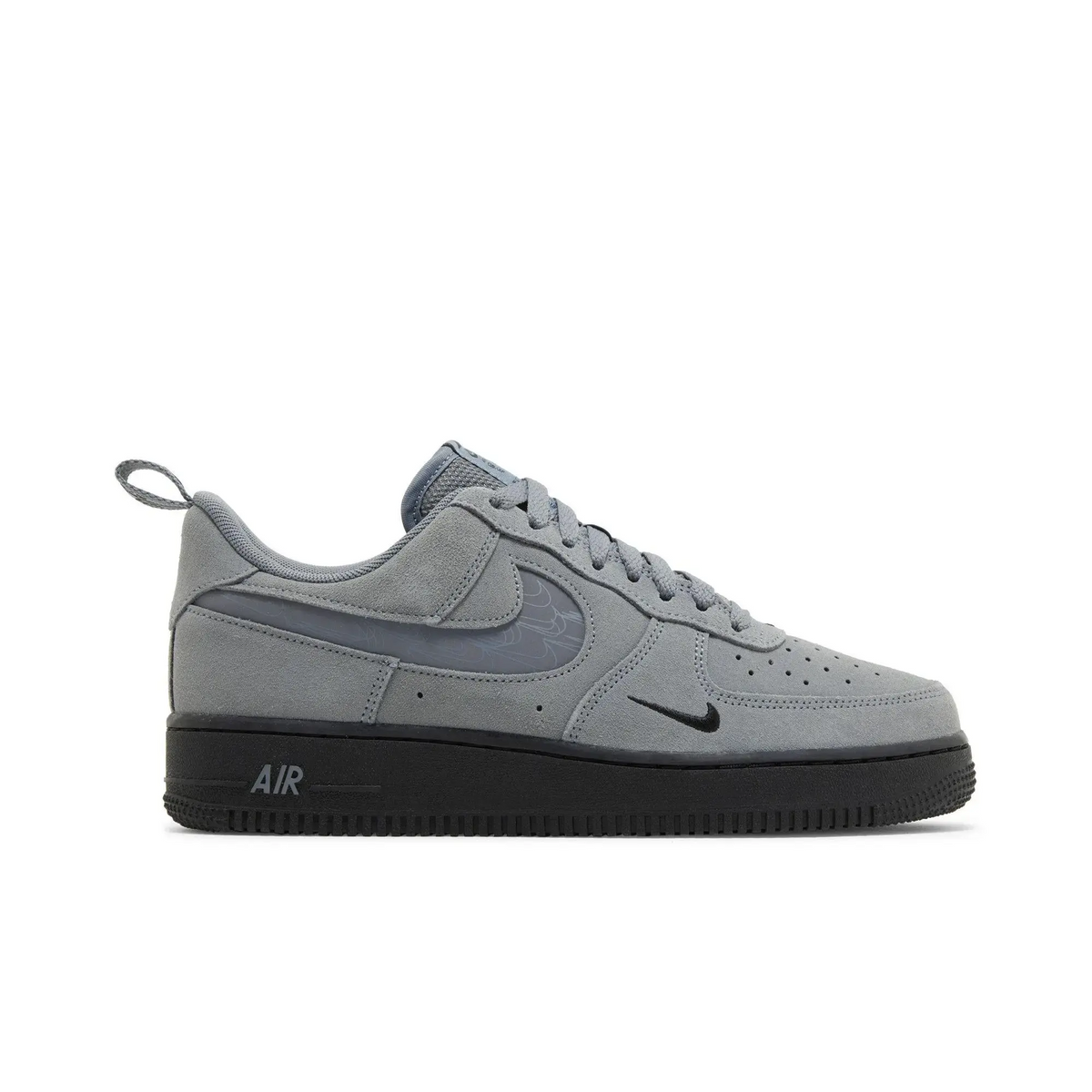 Nike Air Force 1 Low '07 LV8 Reflective Swoosh Cool Grey sneaker 1 - stylecode DZ4514-002