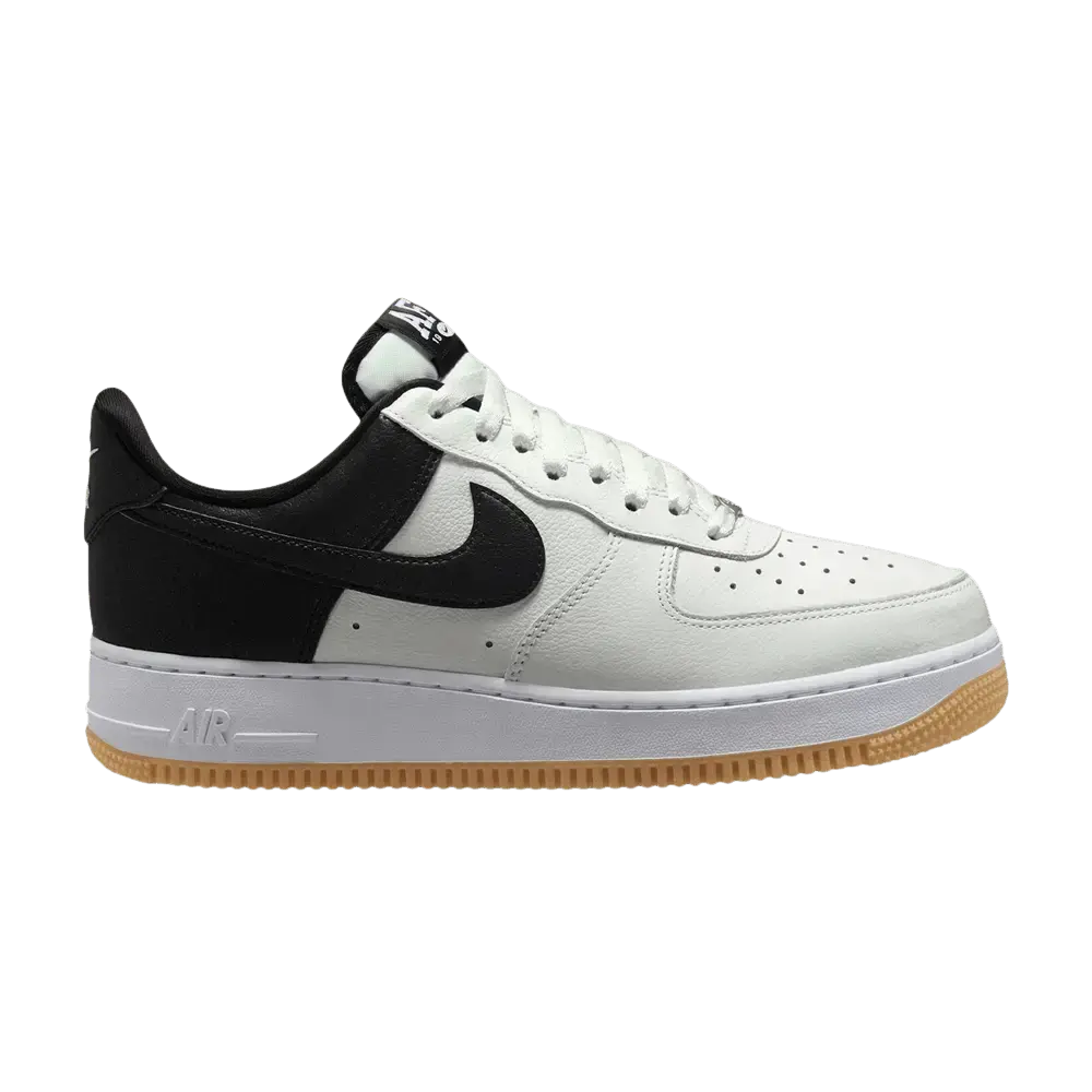 Nike Air Force 1 Low '07 LV8 White Black Metallic Silver sneaker 1 - stylecode IB6847-100