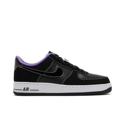 Nike Air Force 1 Low '07 LV8 World Champ Black Purple sneaker 1 - stylecode DR9866-001