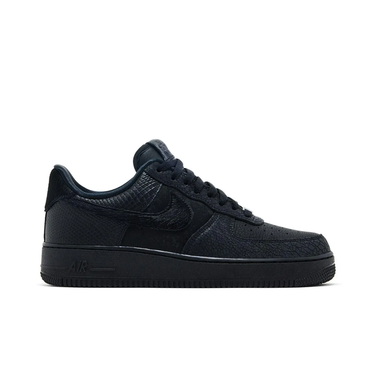 Nike Air Force 1 Low '07 LX 3X Celebration Triple Black sneaker 1 - stylecode HQ1977-001