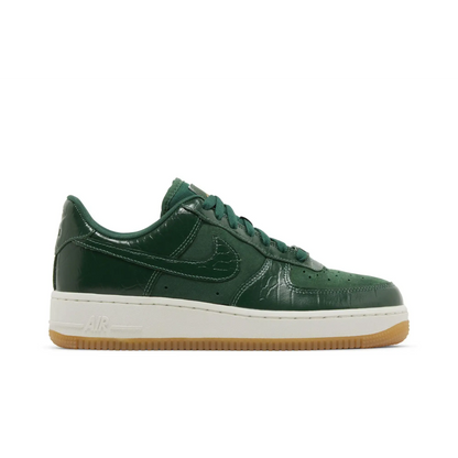 Nike Air Force 1 Low '07 LX Gorge Green Croc (Women's) sneaker 1 - stylecode DZ2708-300