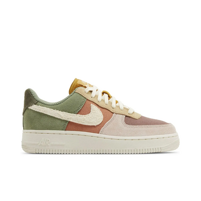 Nike Air Force 1 Low '07 LX Oil Green Terra Blush (Women's) sneaker 1 - stylecode FZ3782-386