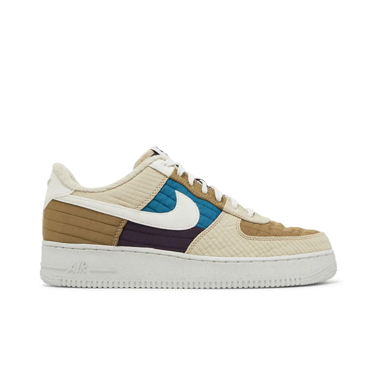 Nike Air Force 1 Low '07 LX Toasty Brown Kelp Sail Rattan Cave Purple sneaker 1 - stylecode DC8744-301