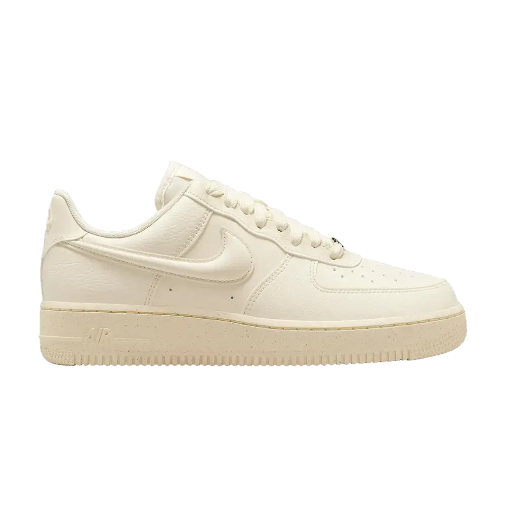 Nike Air Force 1 Low '07 Next Nature Coconut Milk Bulbous Swoosh (Women's) sneaker 1 - stylecode HF2014-101