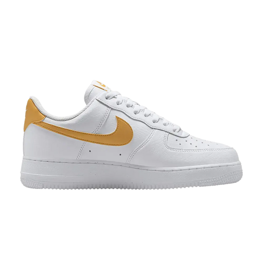 Nike Air Force 1 Low '07 Next Nature White Metallic Gold (Women's) sneaker 1 - stylecode DC9486-114