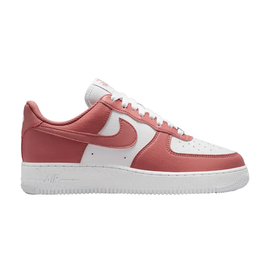 Nike Air Force 1 Low '07 Next Nature White Metallic Silver Canyon Pink (Women's) sneaker 1 - stylecode DV3808-115