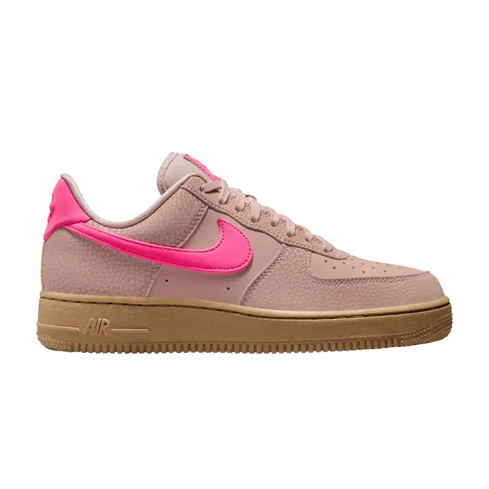 Nike Air Force 1 Low '07 Particle Beige Hyper Pink (Women's) sneaker 1 - stylecode IB1161-200