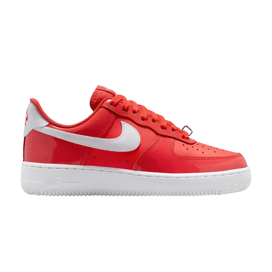 Nike Air Force 1 Low '07 Patent Light Crimson White (Women's) sneaker 1 - stylecode IR5450-600