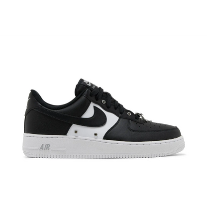 Nike Air Force 1 Low '07 PRM Black White Metallic Silver sneaker 1 - stylecode DA8571-001