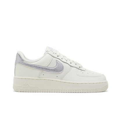Nike Air Force 1 Low '07 Sail Oxygen Purple (Women's) sneaker 1 - stylecode DV7470-100
