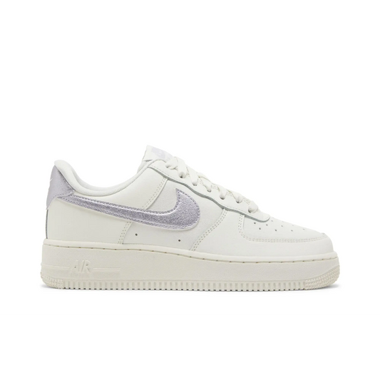 Nike Air Force 1 Low '07 Sail Oxygen Purple (Women's) sneaker 1 - stylecode DV7470-100