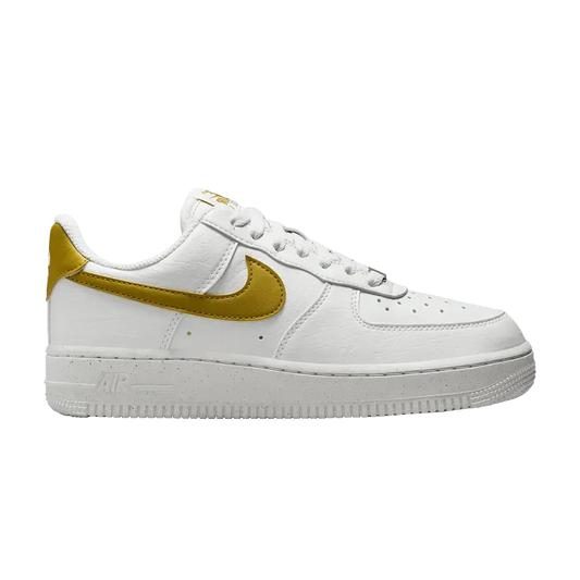 Nike Air Force 1 Low '07 SE Next Nature Summit White Bronzine (Women's) sneaker 1 - stylecode DV3808-101