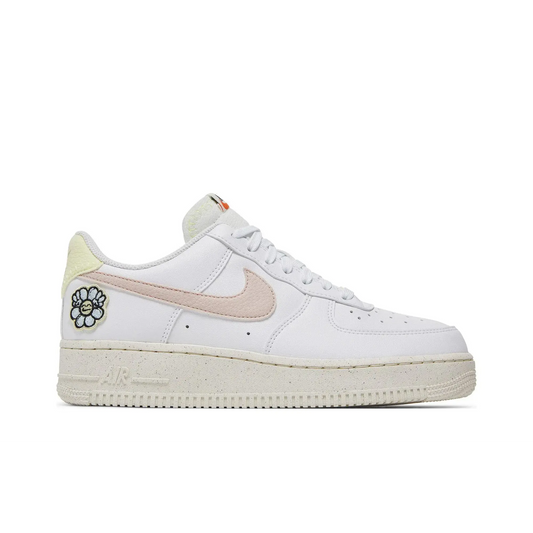 Nike Air Force 1 Low '07 SE Next Nature White Pink Oxford (Women's) sneaker 1 - stylecode DJ6377-100