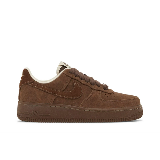 Nike Air Force 1 Low '07 Suede Cacao Wow (Women's) sneaker 1 - stylecode FQ8901-259