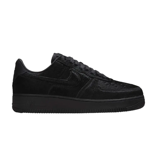 Nike Air Force 1 Low '07 Triple Black Pony Hair (Women's) sneaker 1 - stylecode II7398-001