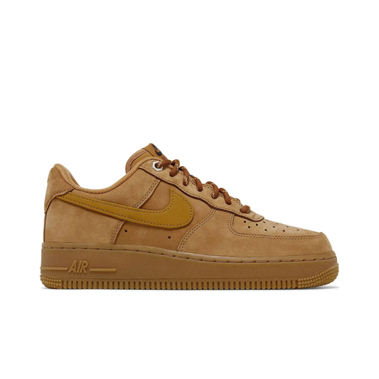 Nike Air Force 1 Low '07 WB Flax Wheat Gum Light Brown (Women's) sneaker 1 - stylecode FZ7372-200