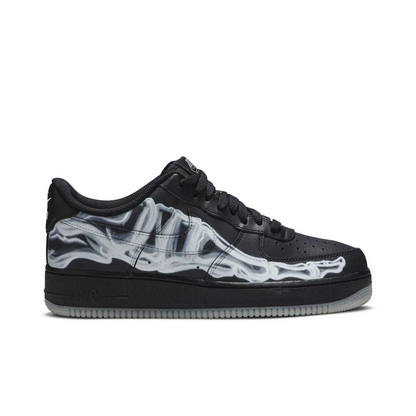 Nike Air Force 1 Low Black Skeleton Halloween (2019) sneaker 1 - stylecode BQ7541 001