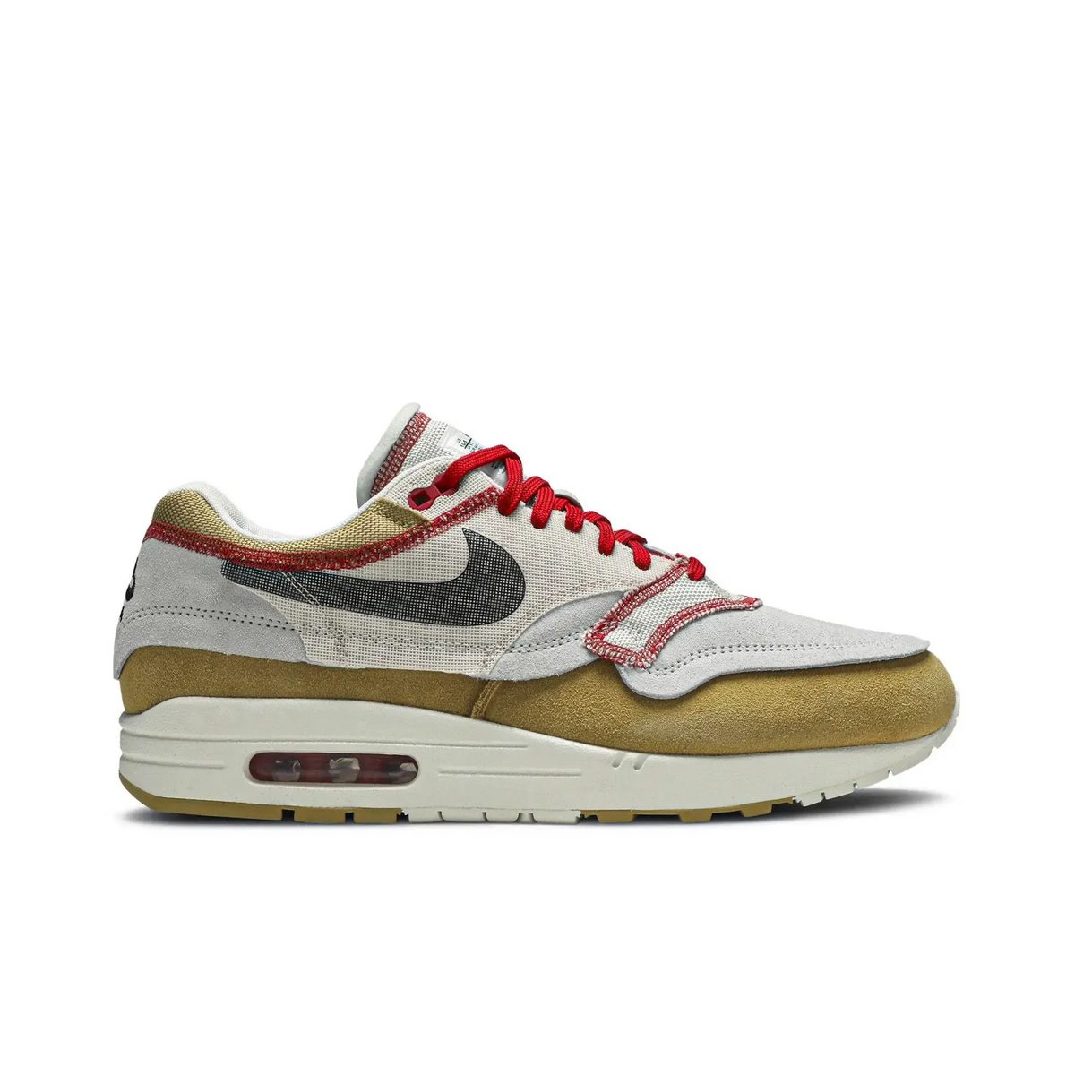 Nike Air Max 1 Inside Out Club Gold Black sneaker 1 - stylecode 858876-713