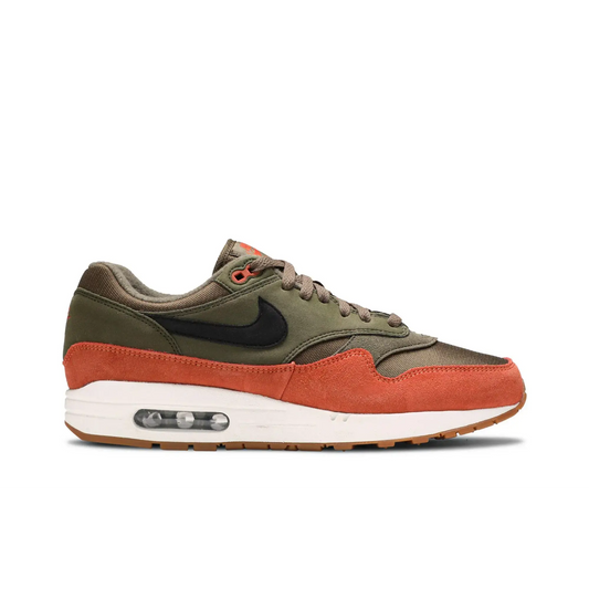 Nike Air Max 1 Olive Canvas Dark Russet sneaker 1 - stylecode AH8145-301