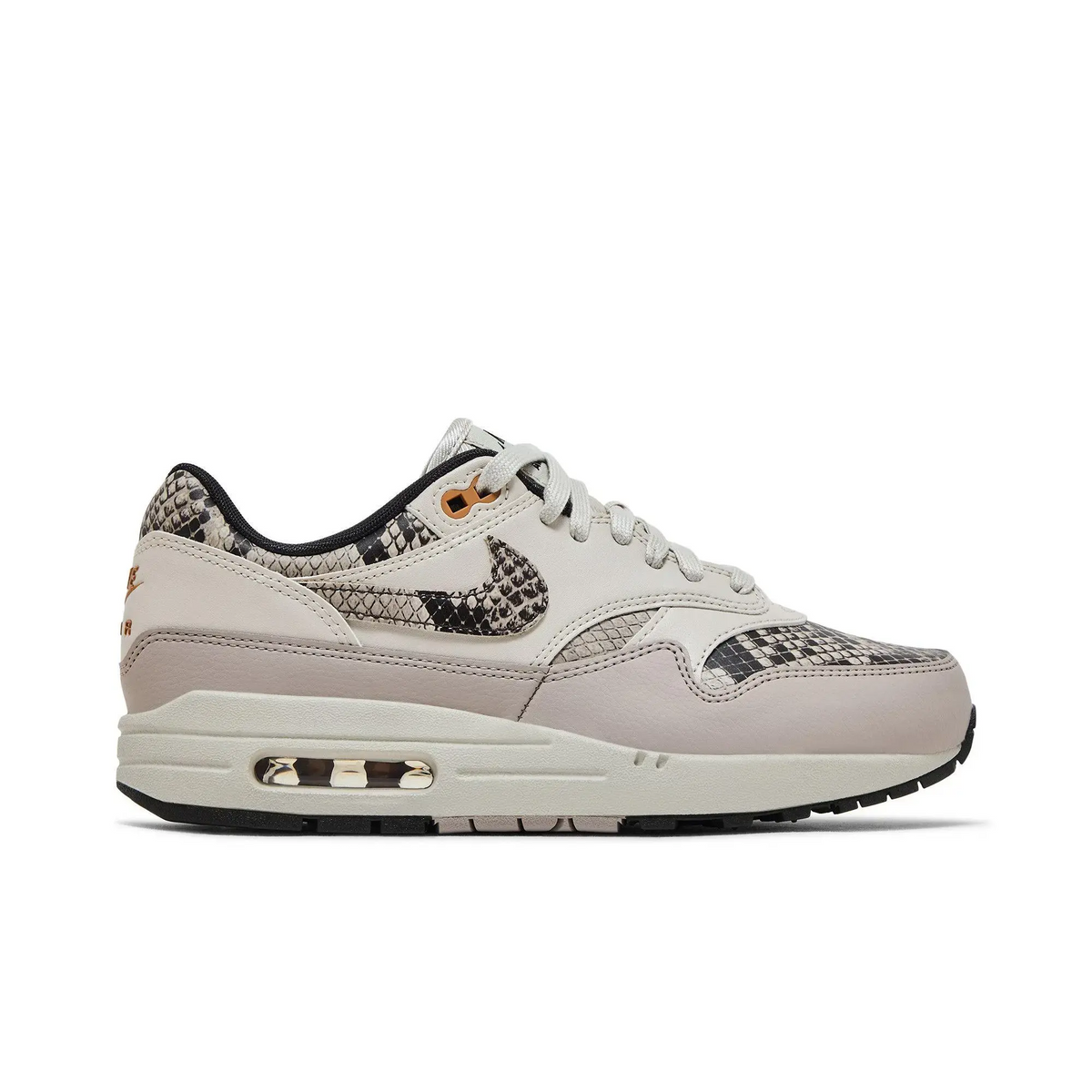 Nike Air Max 1 Snakeskin Light Orewood Brown (Women's) sneaker 1 - stylecode HF5338-100