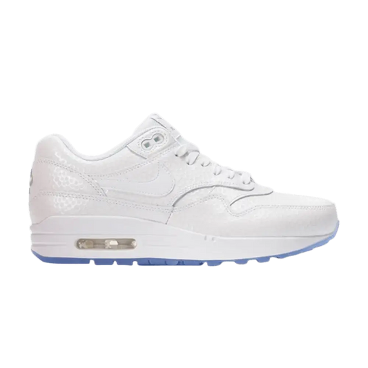 Nike Air Max 1 White Metallic Silver Ice (Women's) sneaker 1 - stylecode 454746-106
