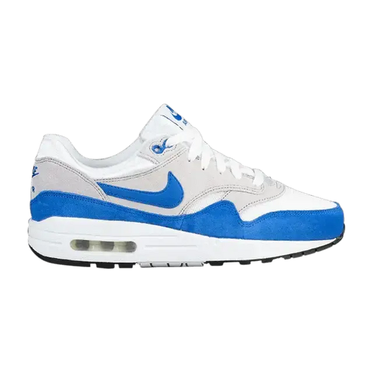Nike Air Max 1 White Sport Royal sneaker 1 - stylecode 555766-147