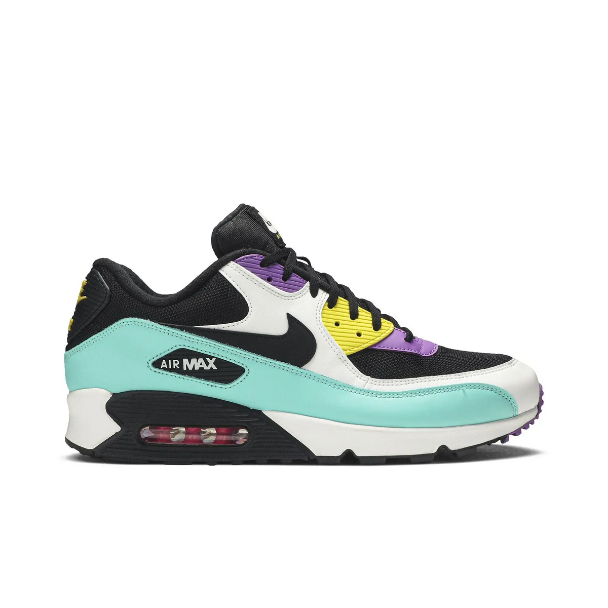 Nike Air Max 90 Black Bright Violet White sneaker 1 - stylecode AJ1285-024