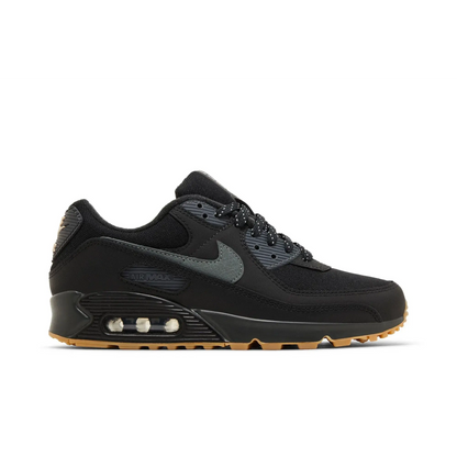 Nike Air Max 90 Black Smoke Grey Gum Reflective sneaker 1 - stylecode FV0387-001