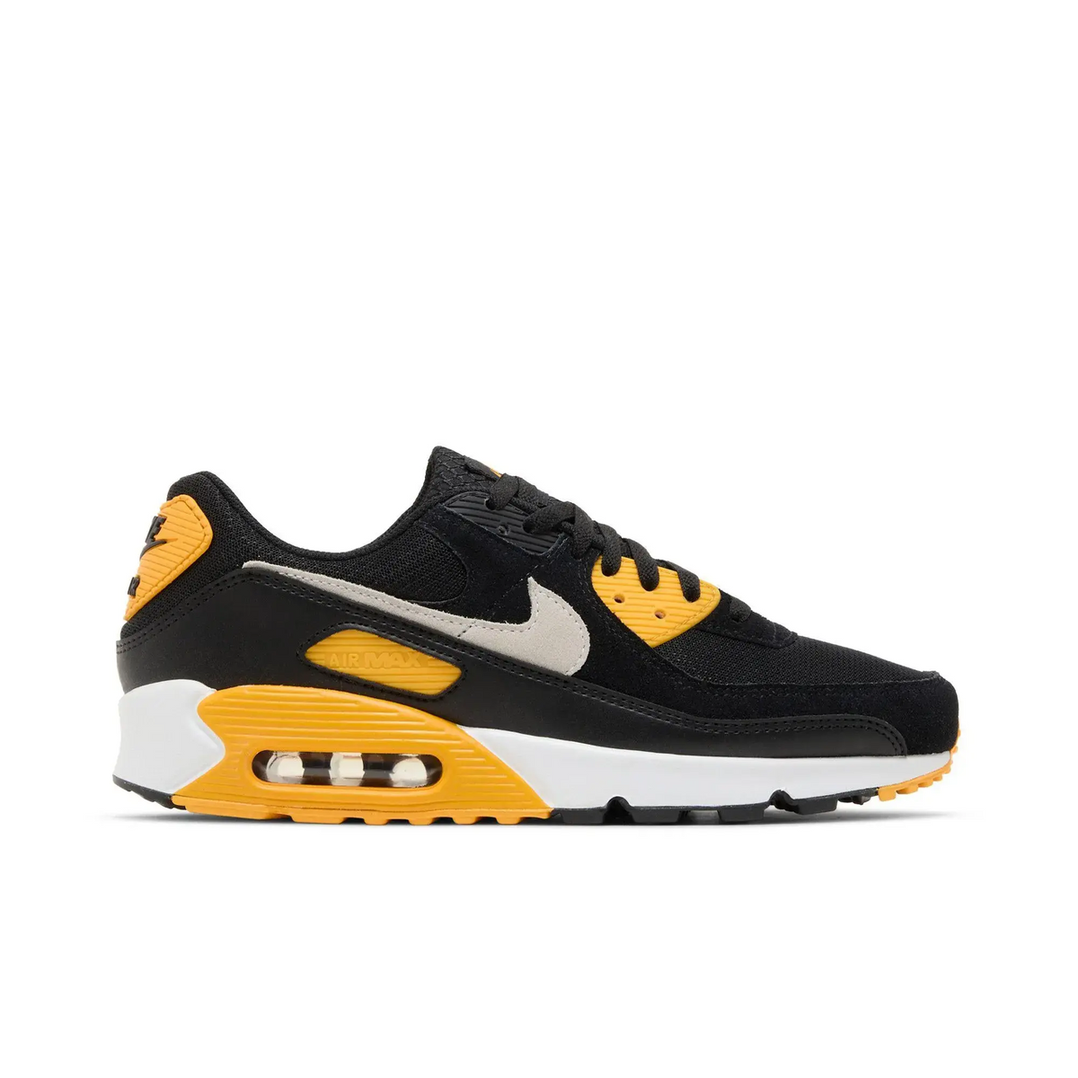 Nike Air Max 90 Black University Gold White sneaker 1 - stylecode FN6958-002