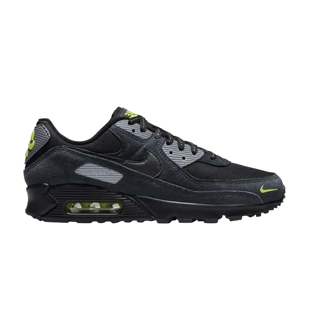 Nike Air Max 90 Black Volt Cool Grey sneaker 1 - stylecode FQ2377-001
