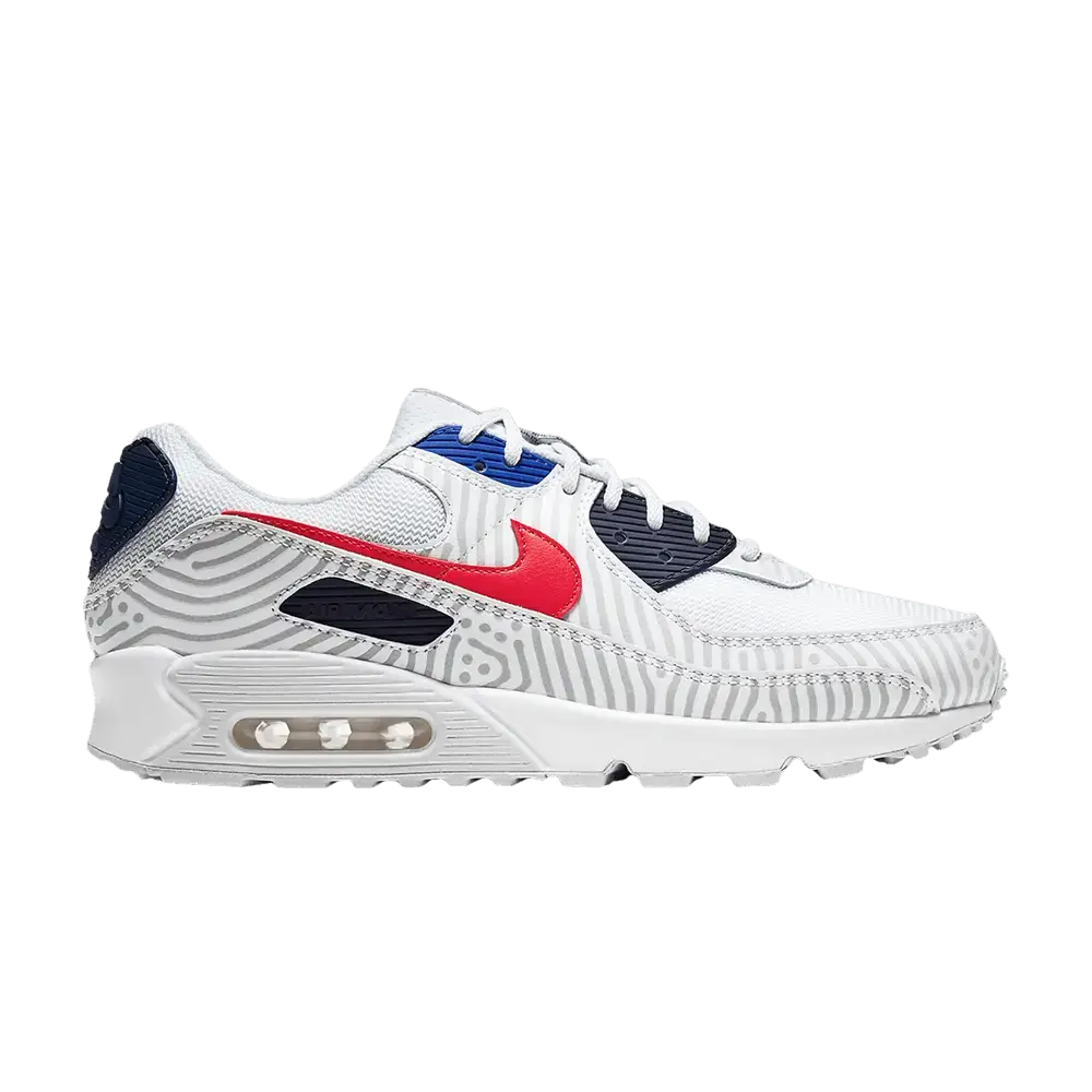 Nike Air Max 90 Euro Tour (2020) sneaker 1 - stylecode CW7574-100