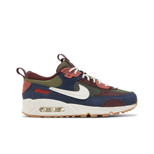 Nike Air Max 90 Futura Medium Olive Navy (Women's) sneaker 1 - stylecode DM9922-200