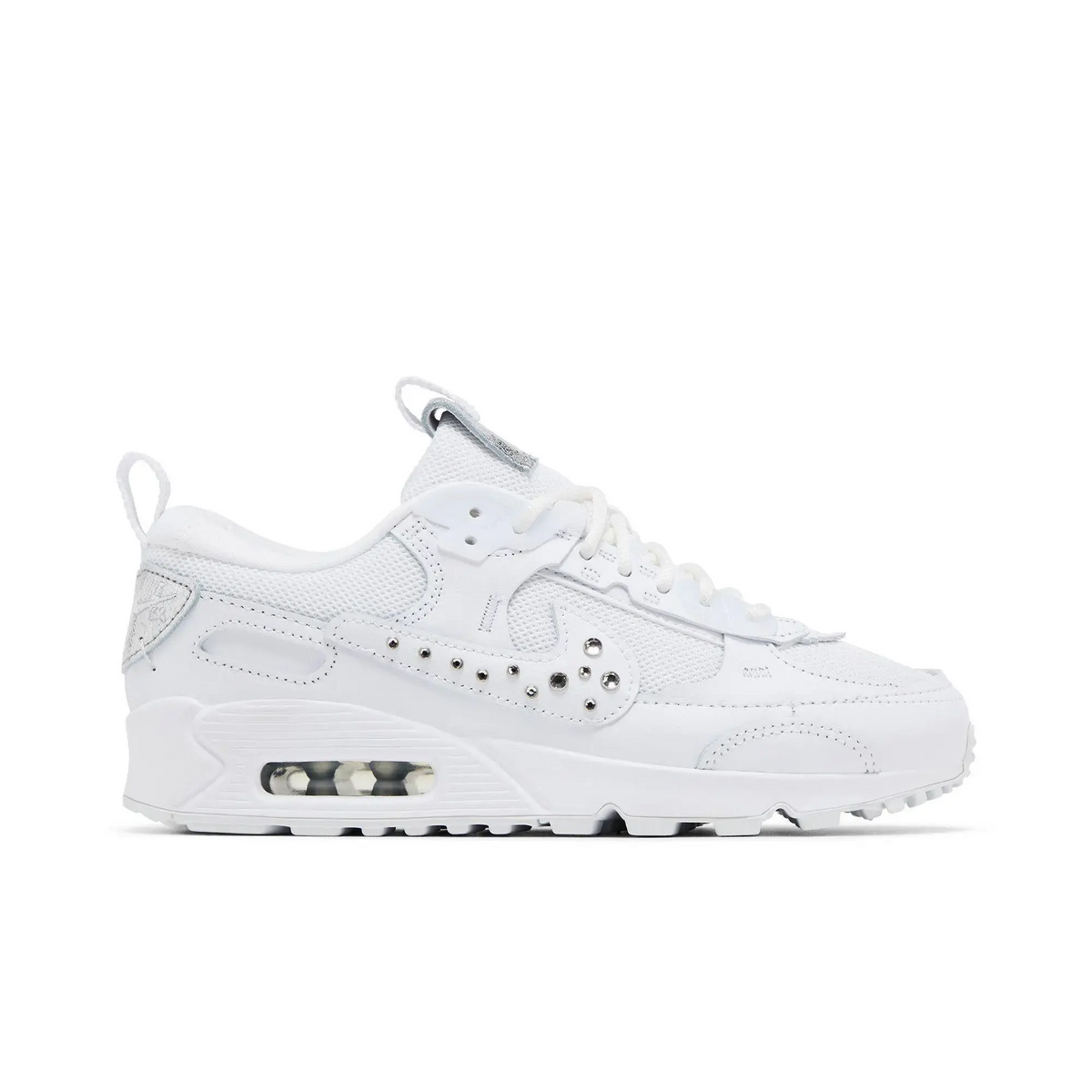 Nike Air Max 90 Futura Studded Swoosh (Women's) sneaker 1 - stylecode FQ8888-100