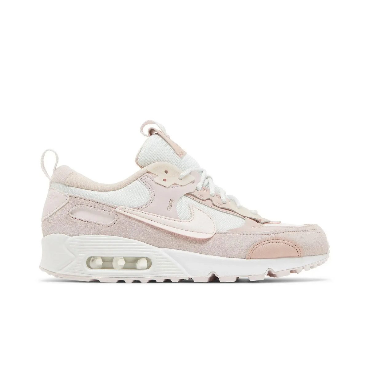 Nike Air Max 90 Futura Summit White Barely Rose (Women's) sneaker 1 - stylecode DM9922-104