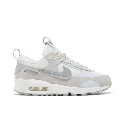 Nike Air Max 90 Futura Summit White Pure Platinum (Women's) sneaker 1 - stylecode DM9922-103